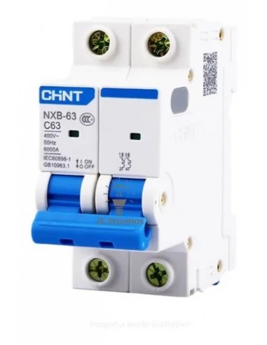 Termomagnetica Chint Nxb-63, 2x25a,...