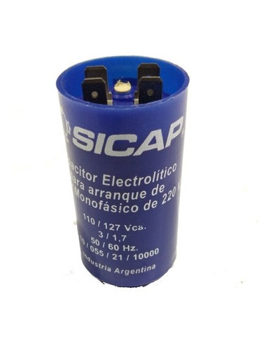 Capacitor Sicap 5µf/400v Fast-on...