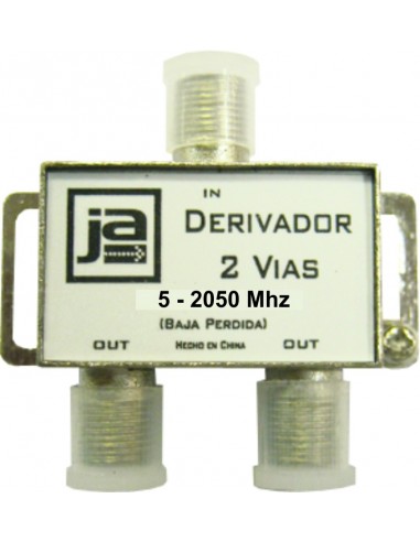Derivador Tv-catv 5-2050mhz 2vias